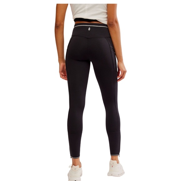 NWT Free People Women's Keepin' Cozy Fleece-Lined Women's High-Waisted Leggings - Picture 9 of 14